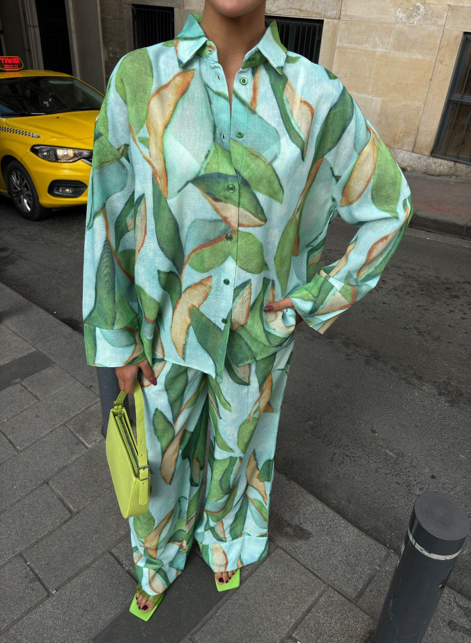 Floral Linen Set