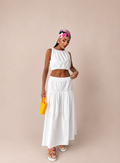 Crop Top & Maxi Skirt Set